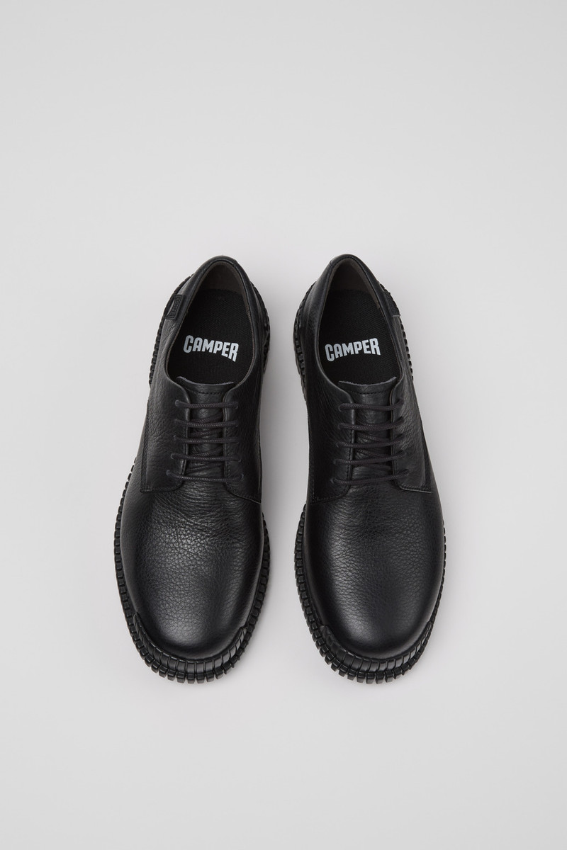 Black Leather Shoes for Women. 5