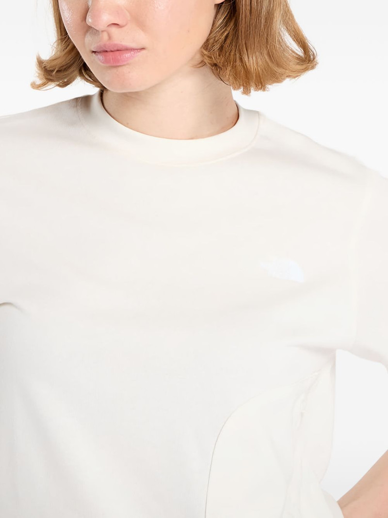 Fabric Mix Ss Tee chest logo T-shirt 5