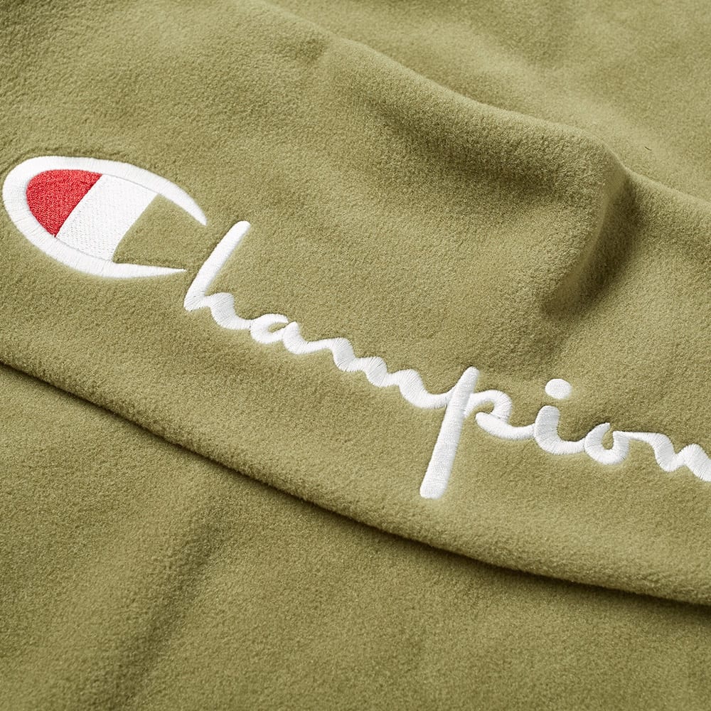 Champion Reverse Weave Script Arm Half Zip Fleece - 2