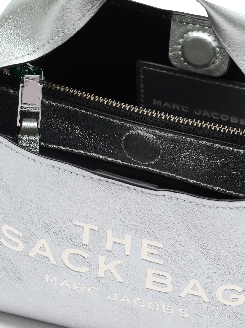 MARC JACOBS - Women The Metallic Leather Mini Sack Bag - 4
