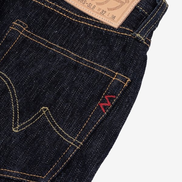 IH-888S-SLB 16oz Slubby Selvedge Denim Relaxed Taper Indigo - 7