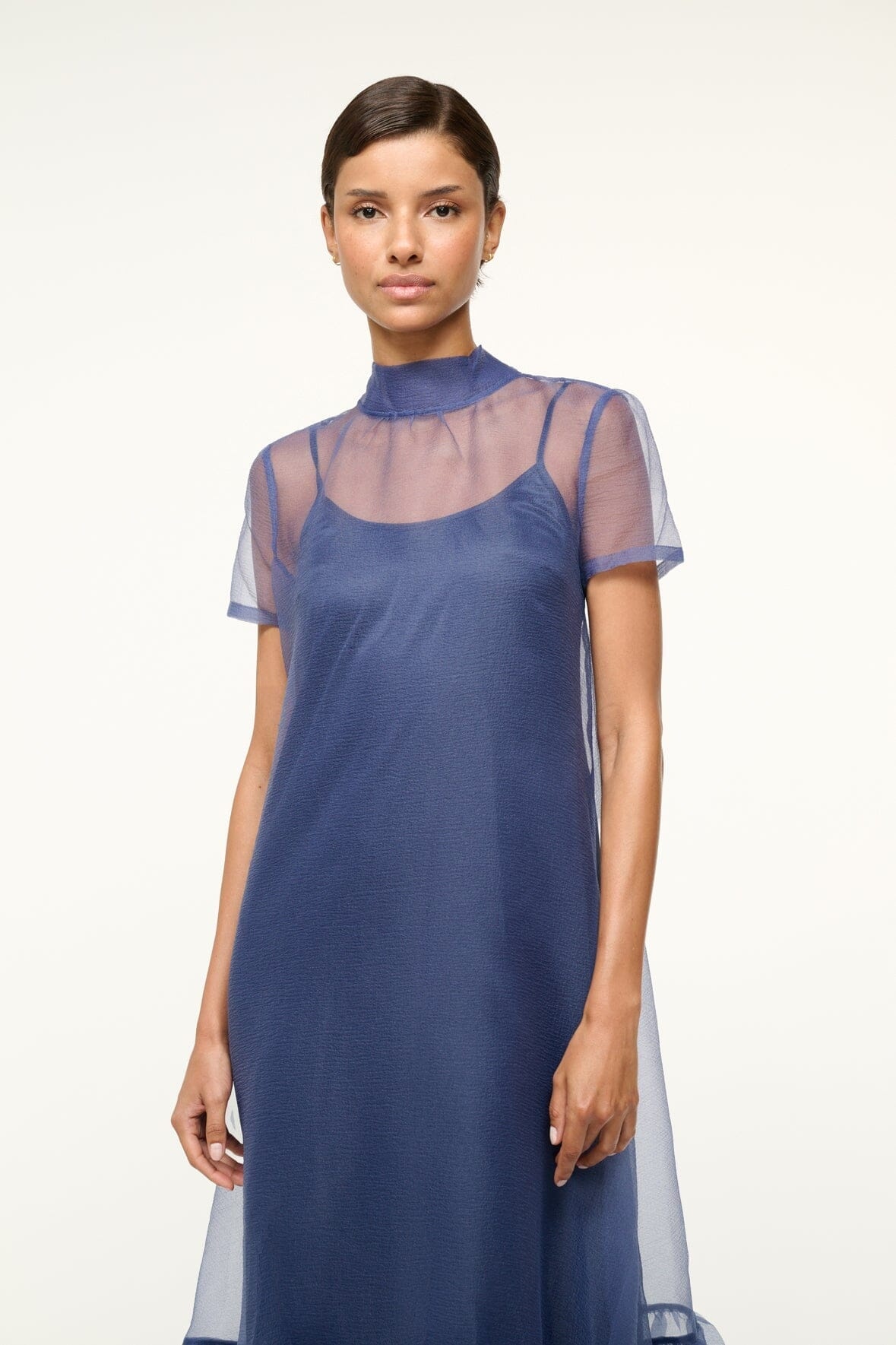 STAUD CALLUNA DRESS NAVY - 3