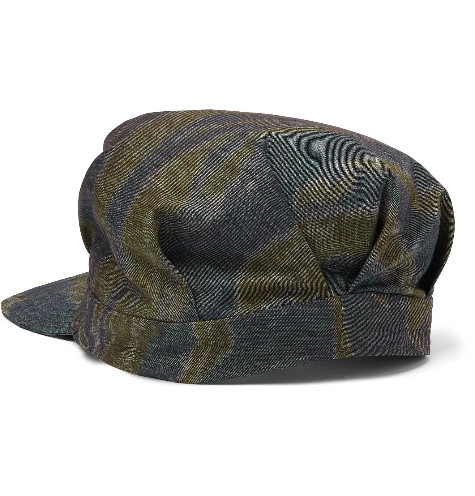 Pleated Printed Cotton-Blend Cap - 3