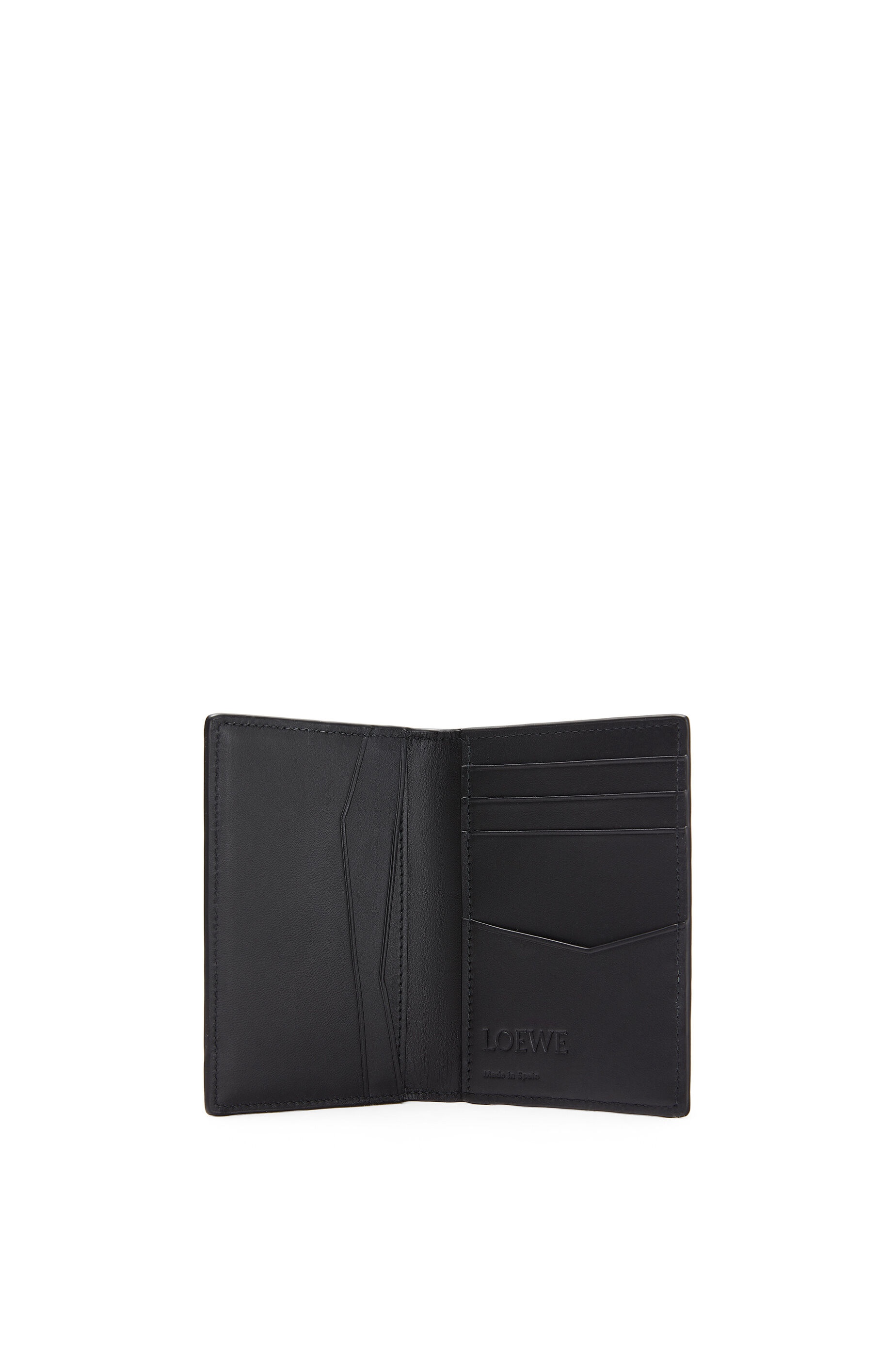 Puzzle bifold card in calfskin - 2