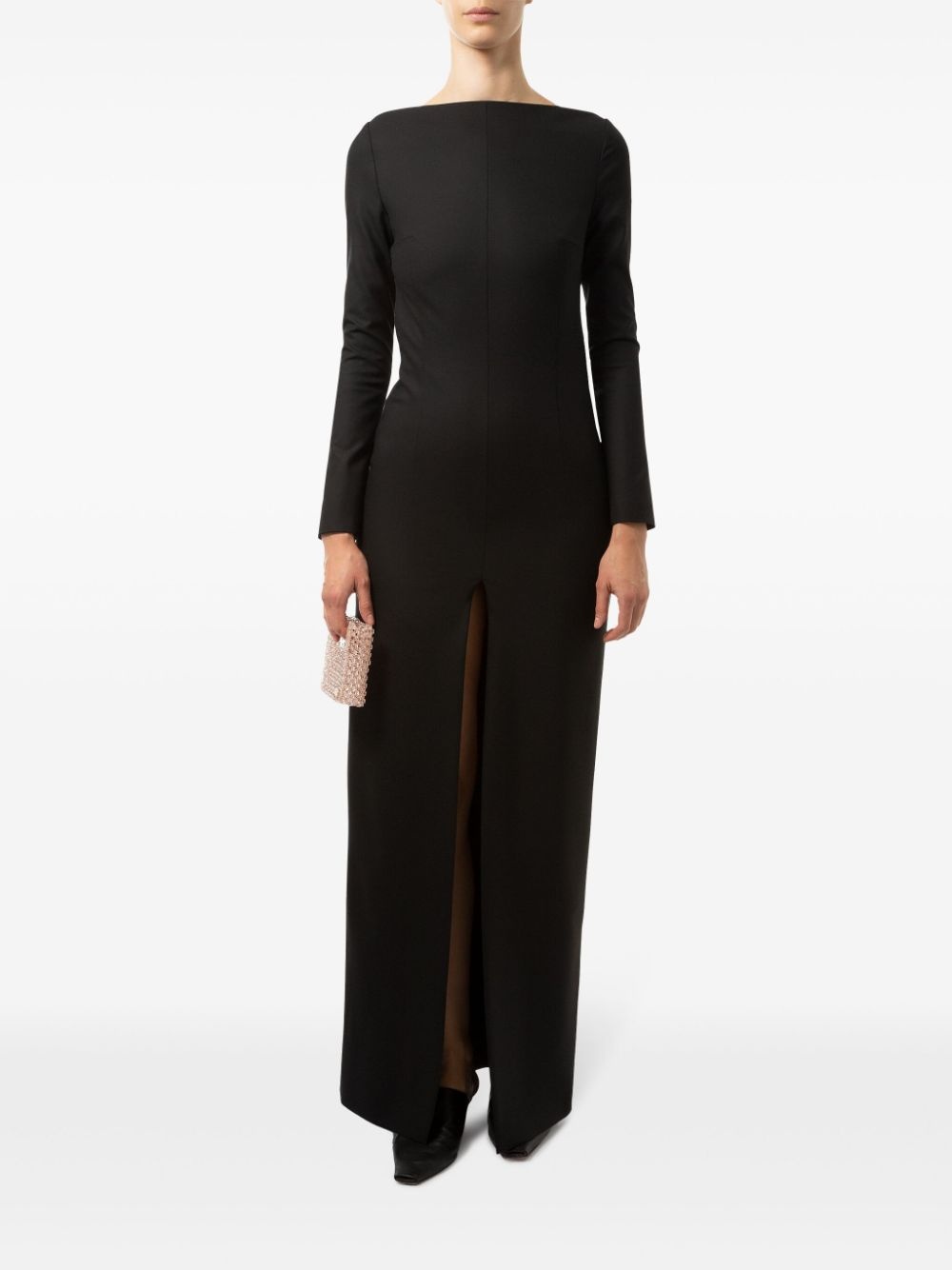 cut-out open-back maxi dress - 2
