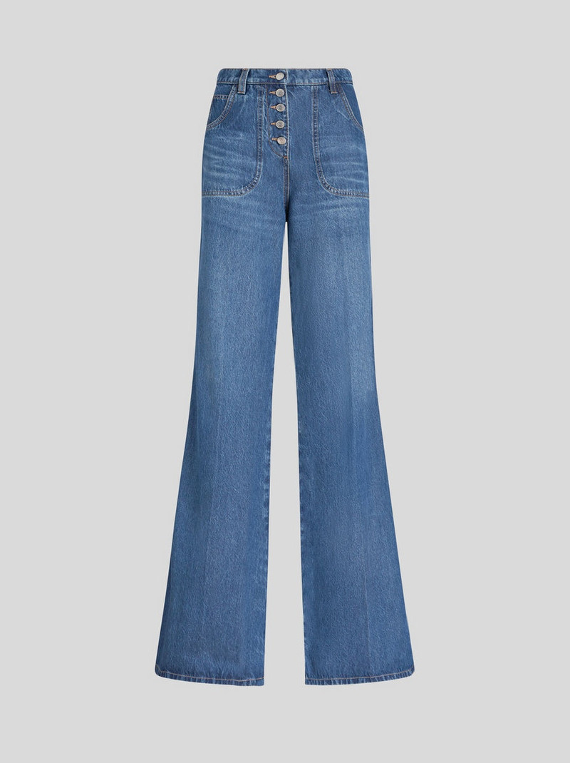 EMBROIDERY를 사용한 FLARED JEANS 1
