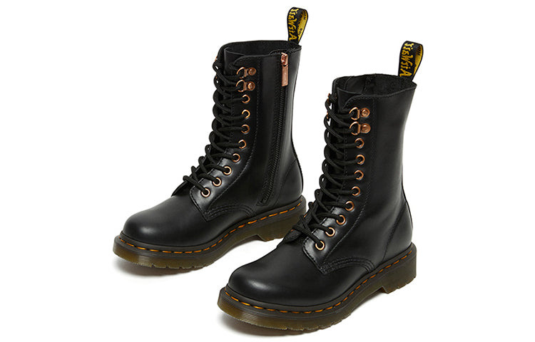 (WMNS) Dr. Martens 1490 Hdw Wanama Martin Boots Black 26871001 - 3
