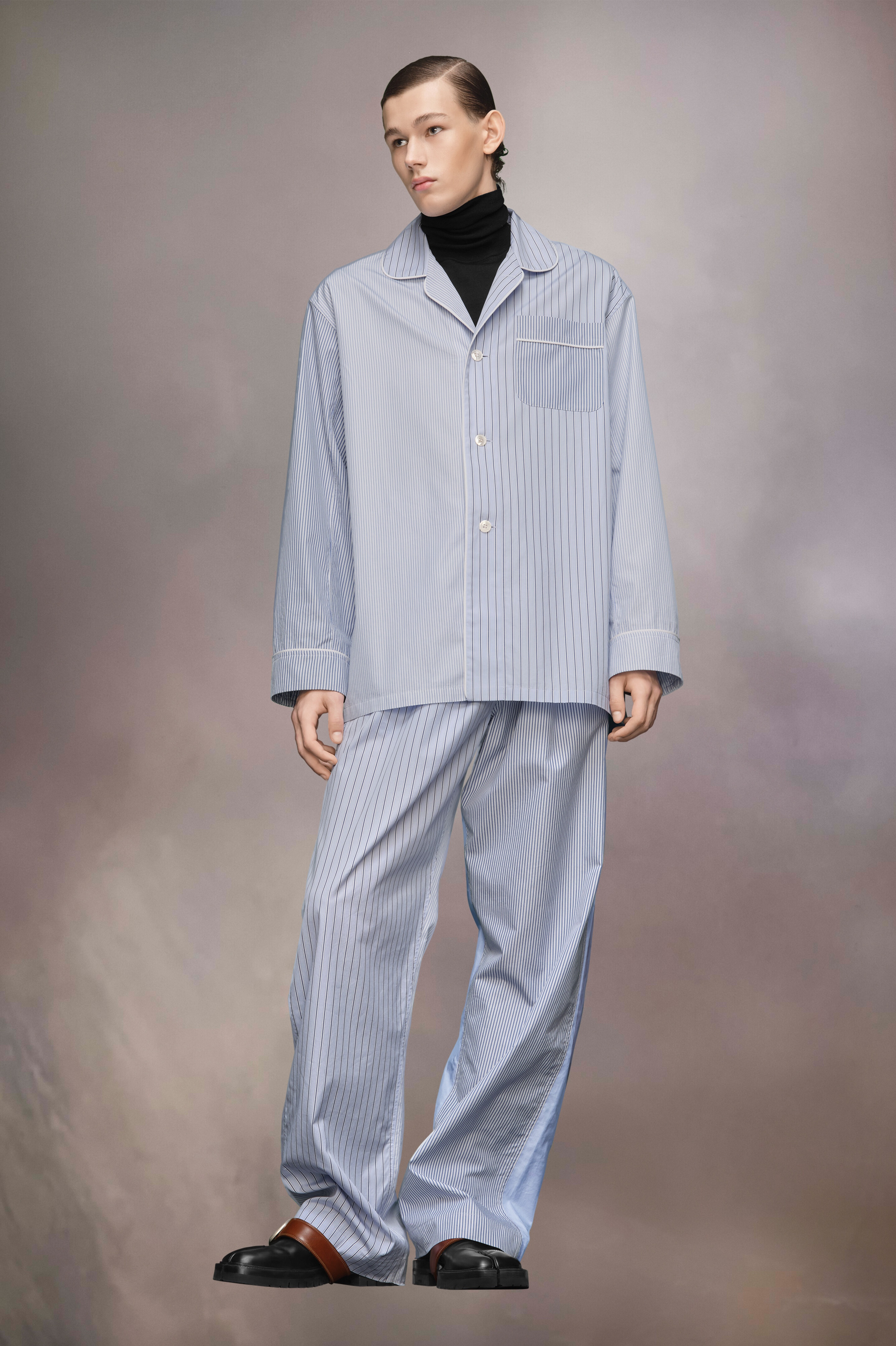 Stripe Pyjama Shirt - 3