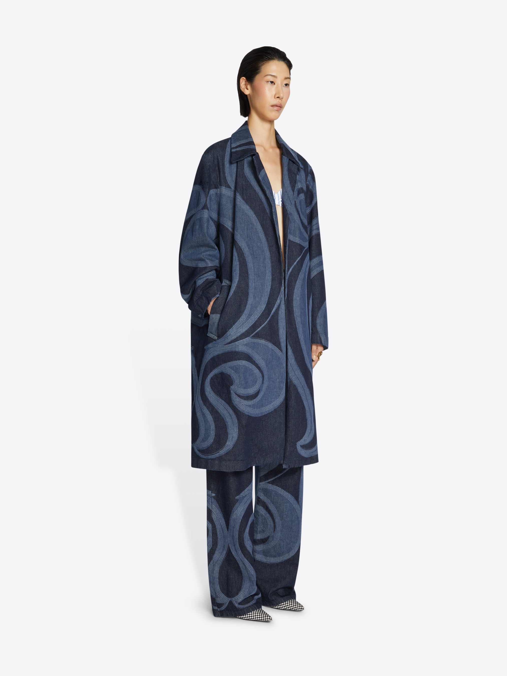 EMBROIDERED COAT - 3