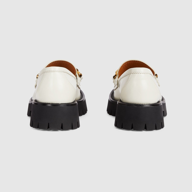 GUCCI Women's lug sole loafer outlook