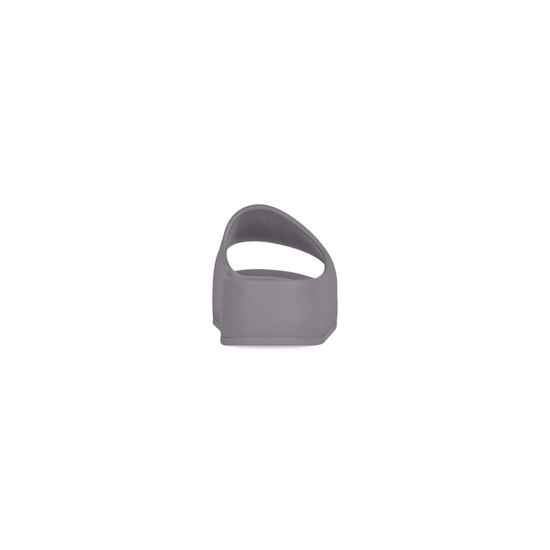 Women's Chunky Slide Sandal in Grey - 4