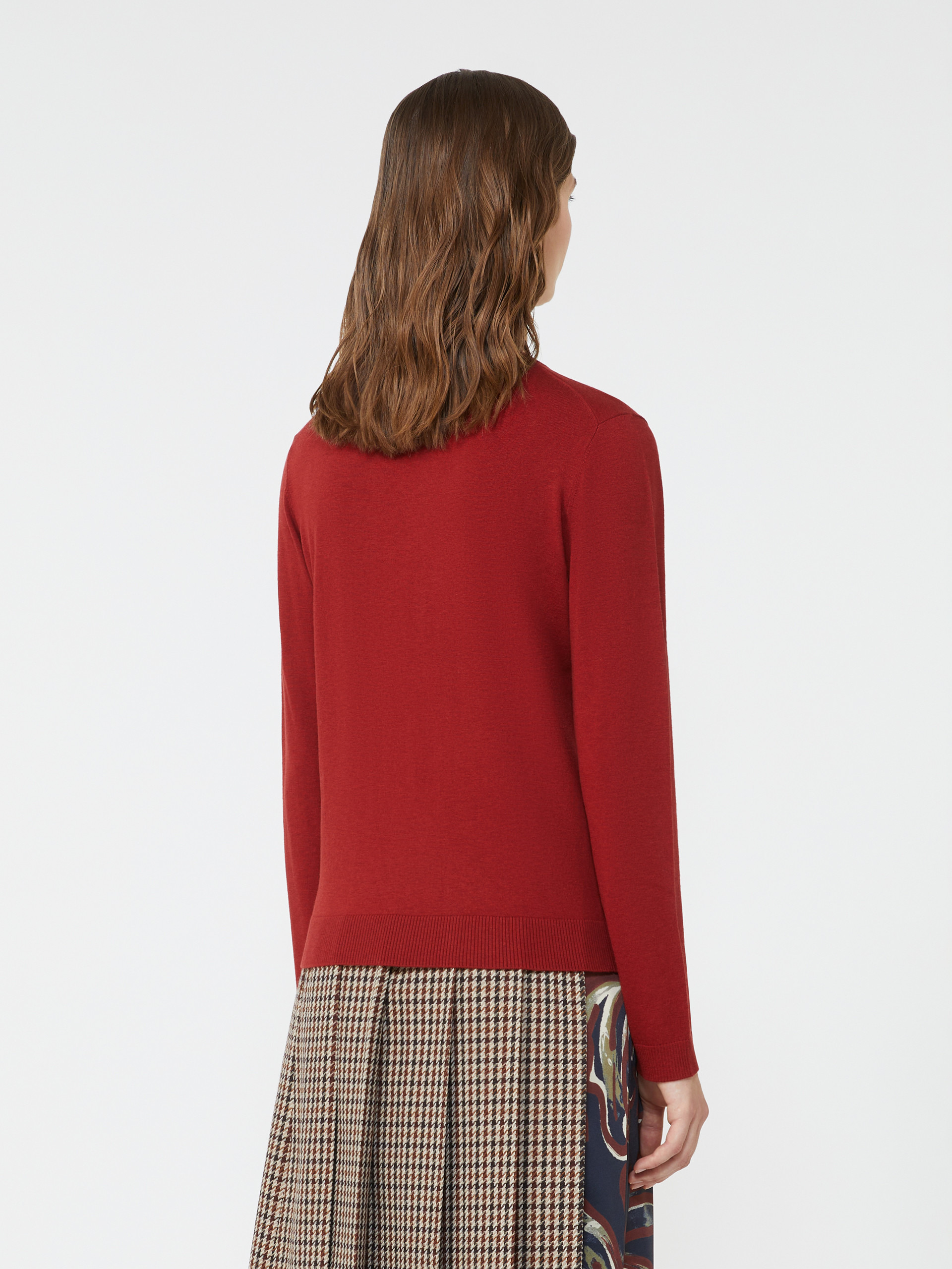 SICILIA Silk and wool yarn jumper - 4
