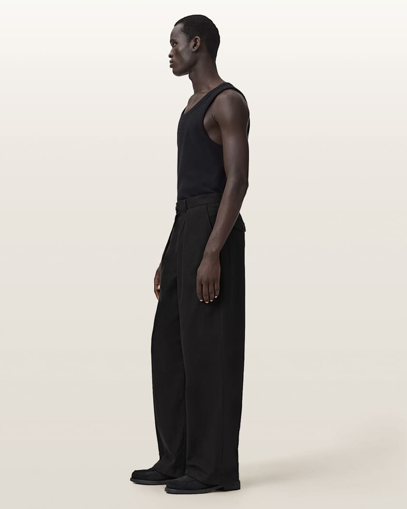 CONWAY WIDE LEG PLEATED PANTS 5