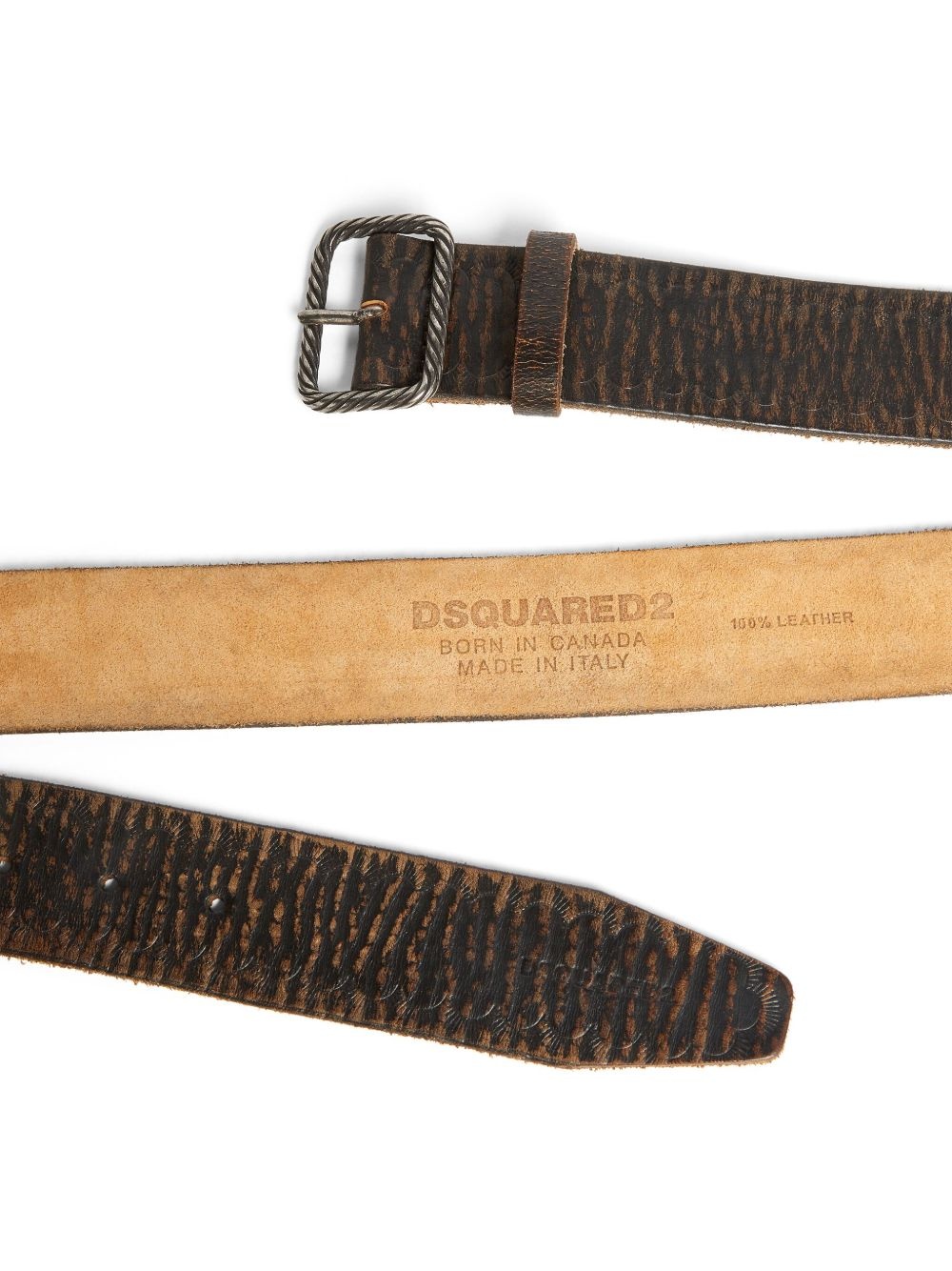 leather belt - 2