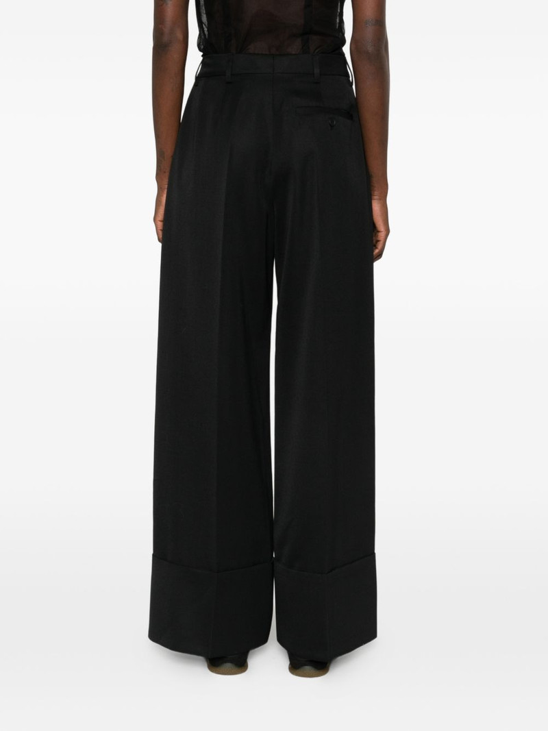 button wide trousers 4