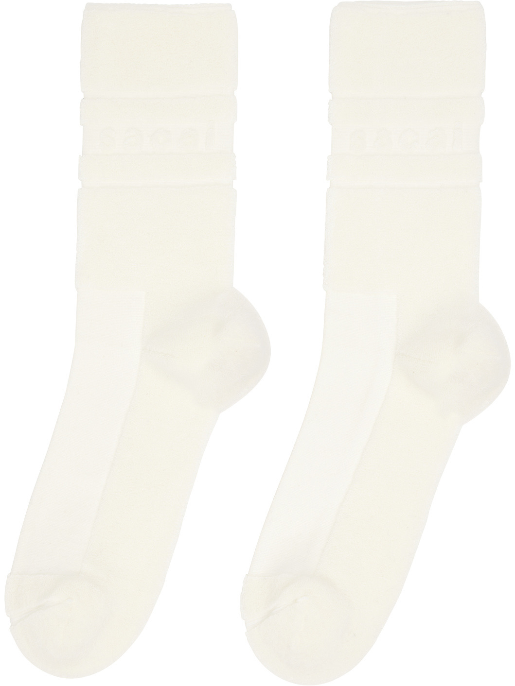 Off-White Pile Logo Socks - 2