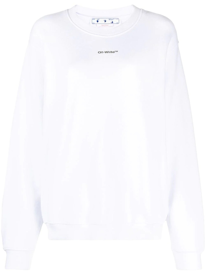 tie-dye Arrow relaxed sweatshirt 1