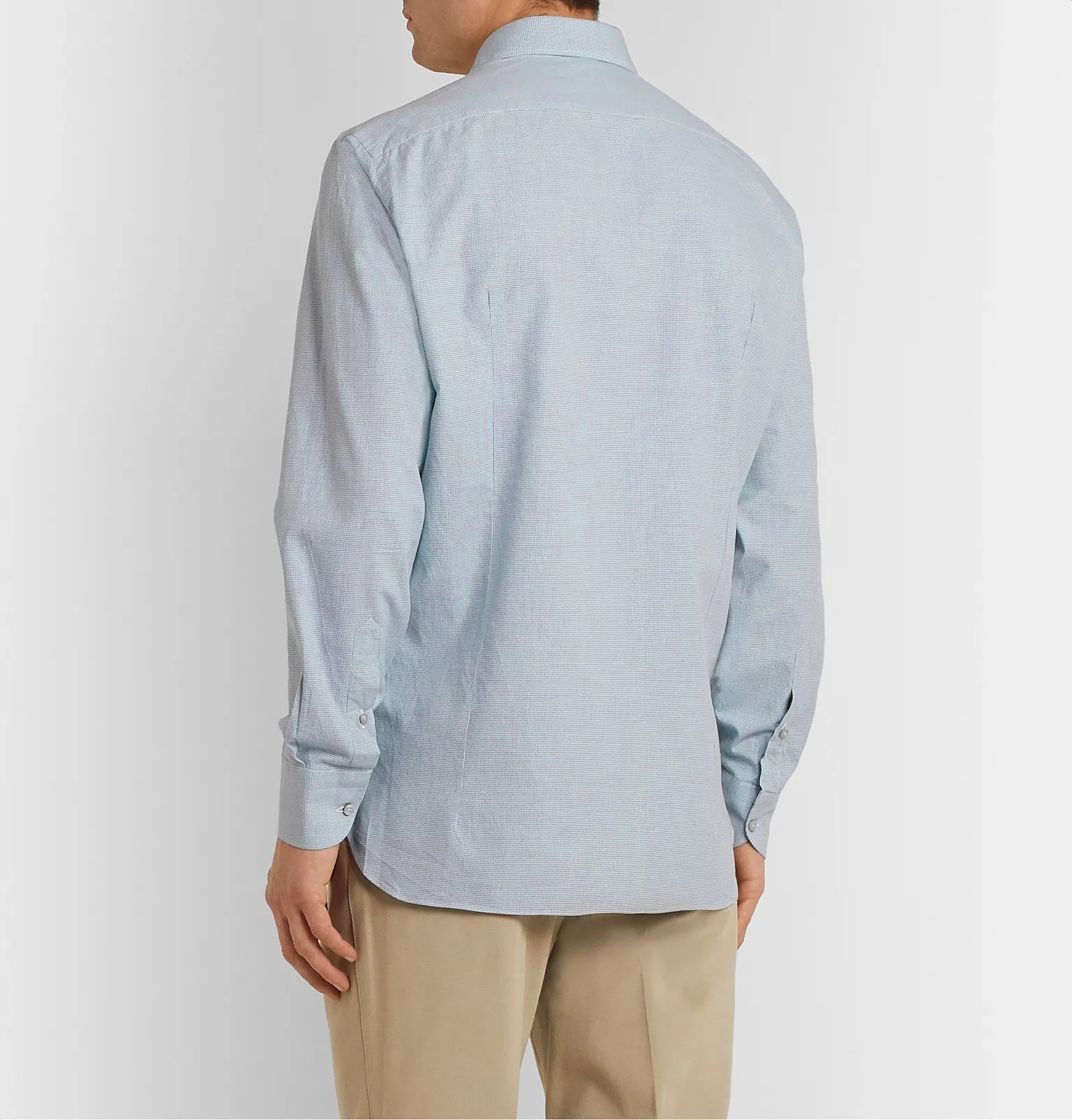 Puppytooth Brushed-Cotton Shirt - 5