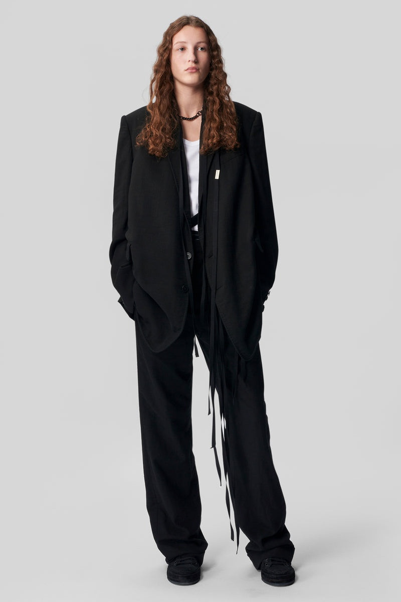 Ann Demeulemeester Agnes Slouchy Jacket | REVERSIBLE