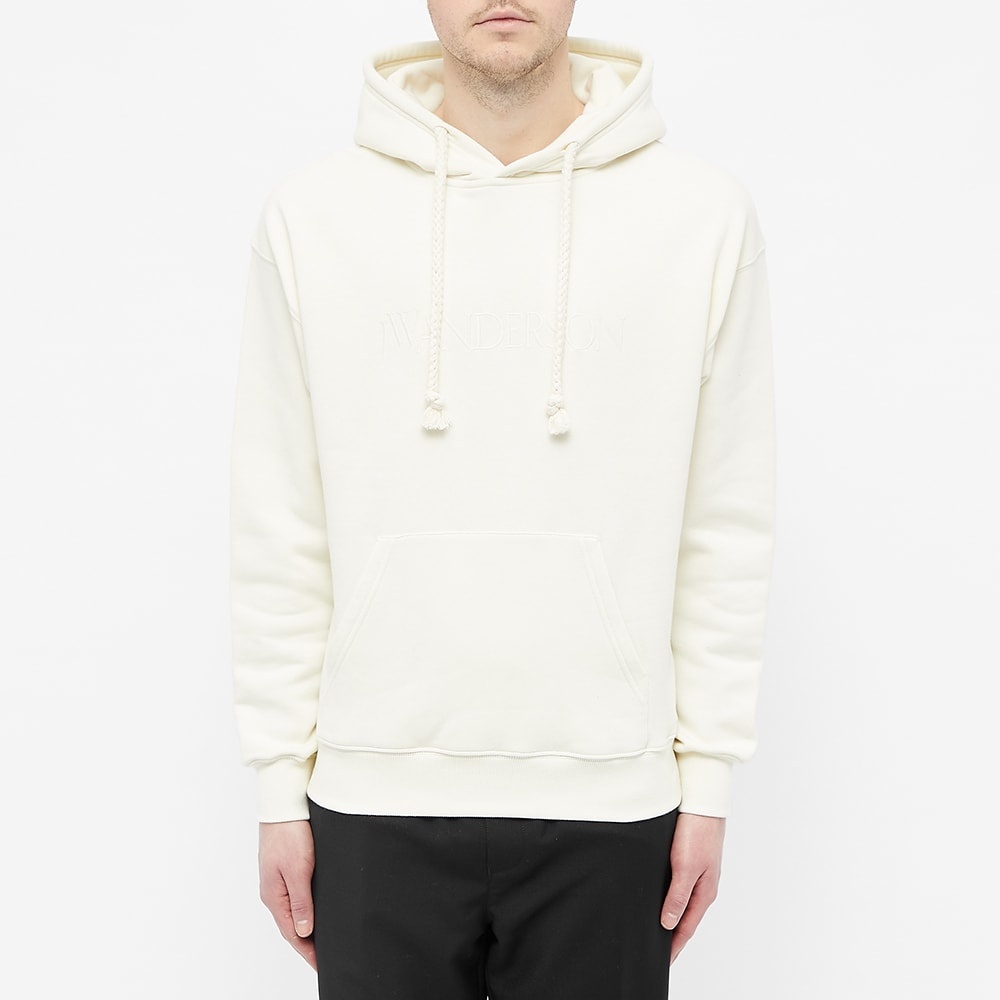 JW Anderson JWA Logo Embroidered Hoody - 4