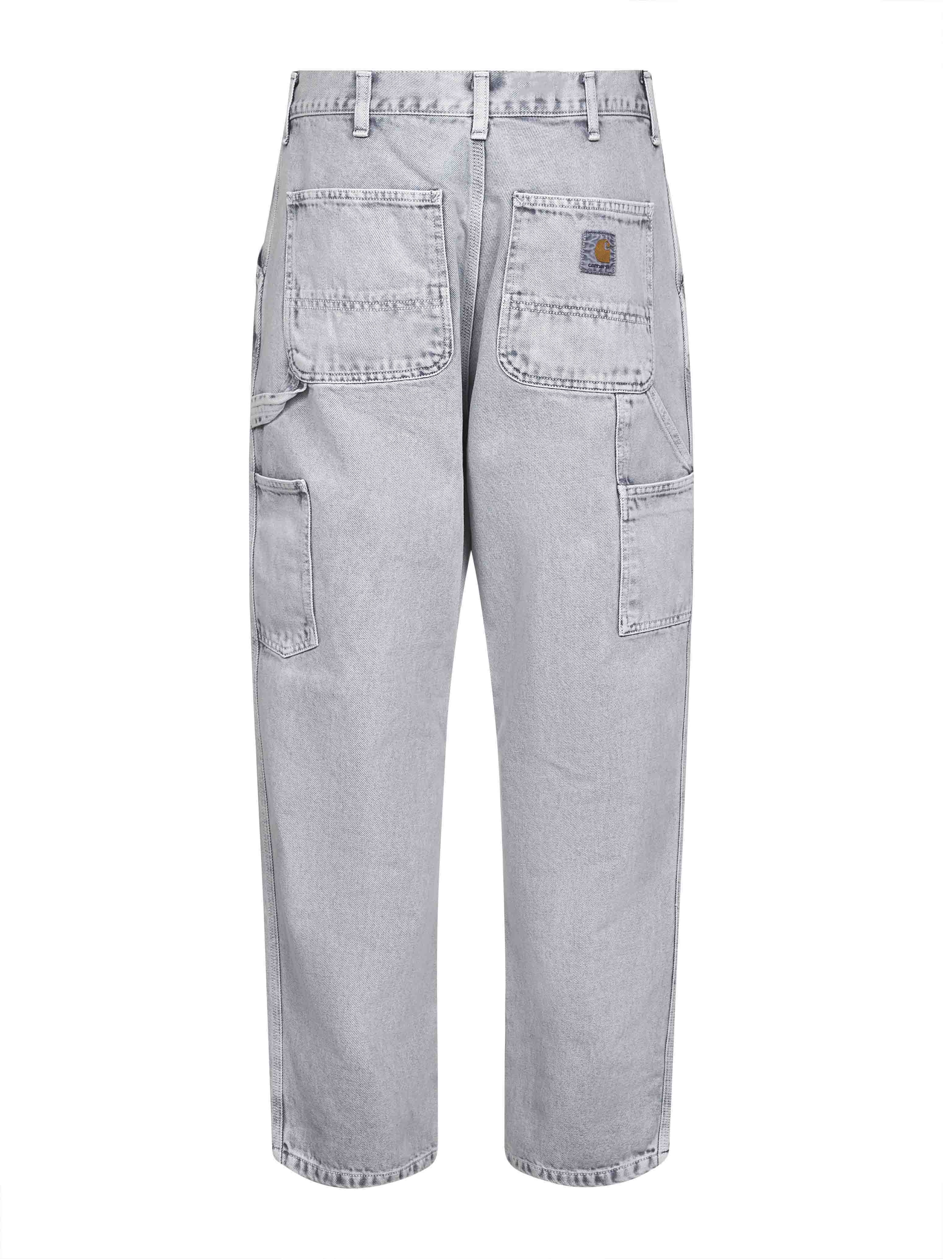 Grey denim Single Knee jeans - 2