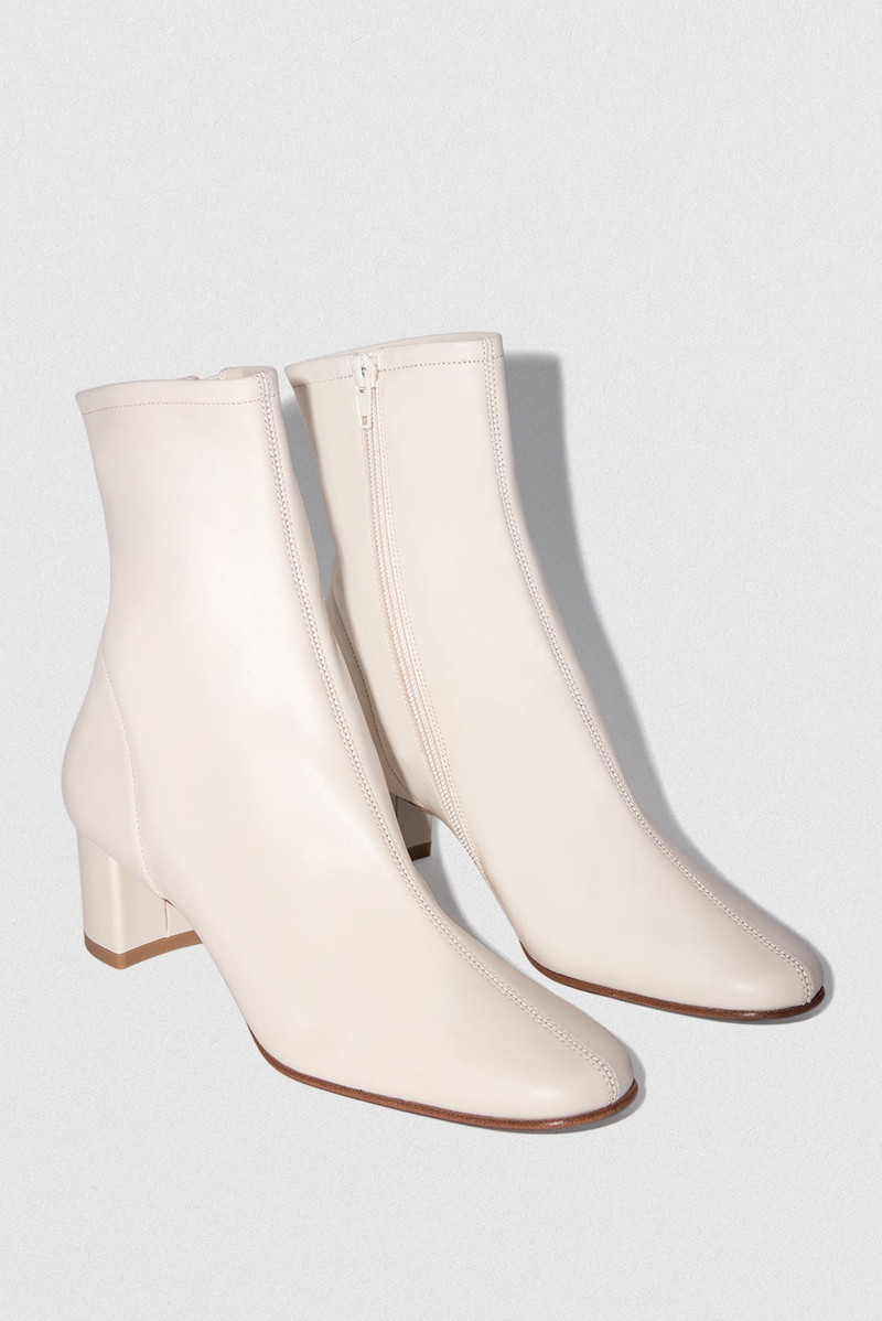 BY FAR SOFIA WHITE LEATHER outlook