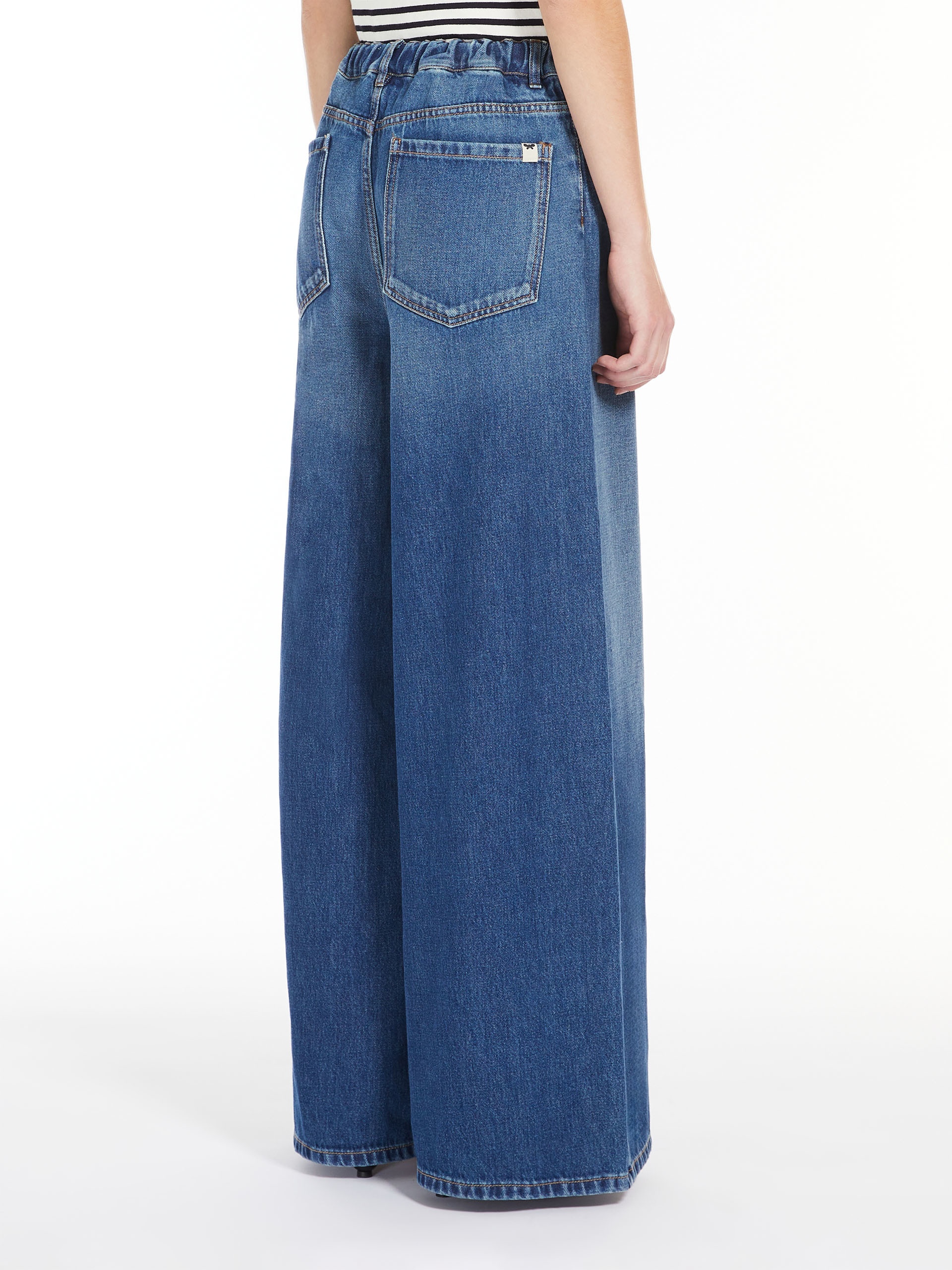 ABITATA Wide-leg denim jeans - 4