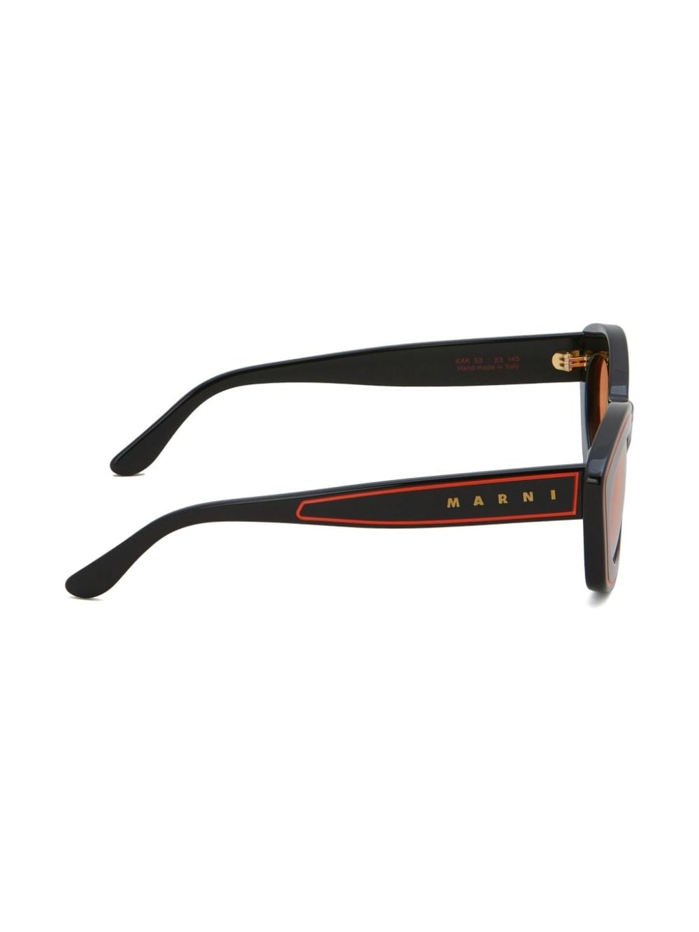 logo-print oval-frame sunglasses - 3