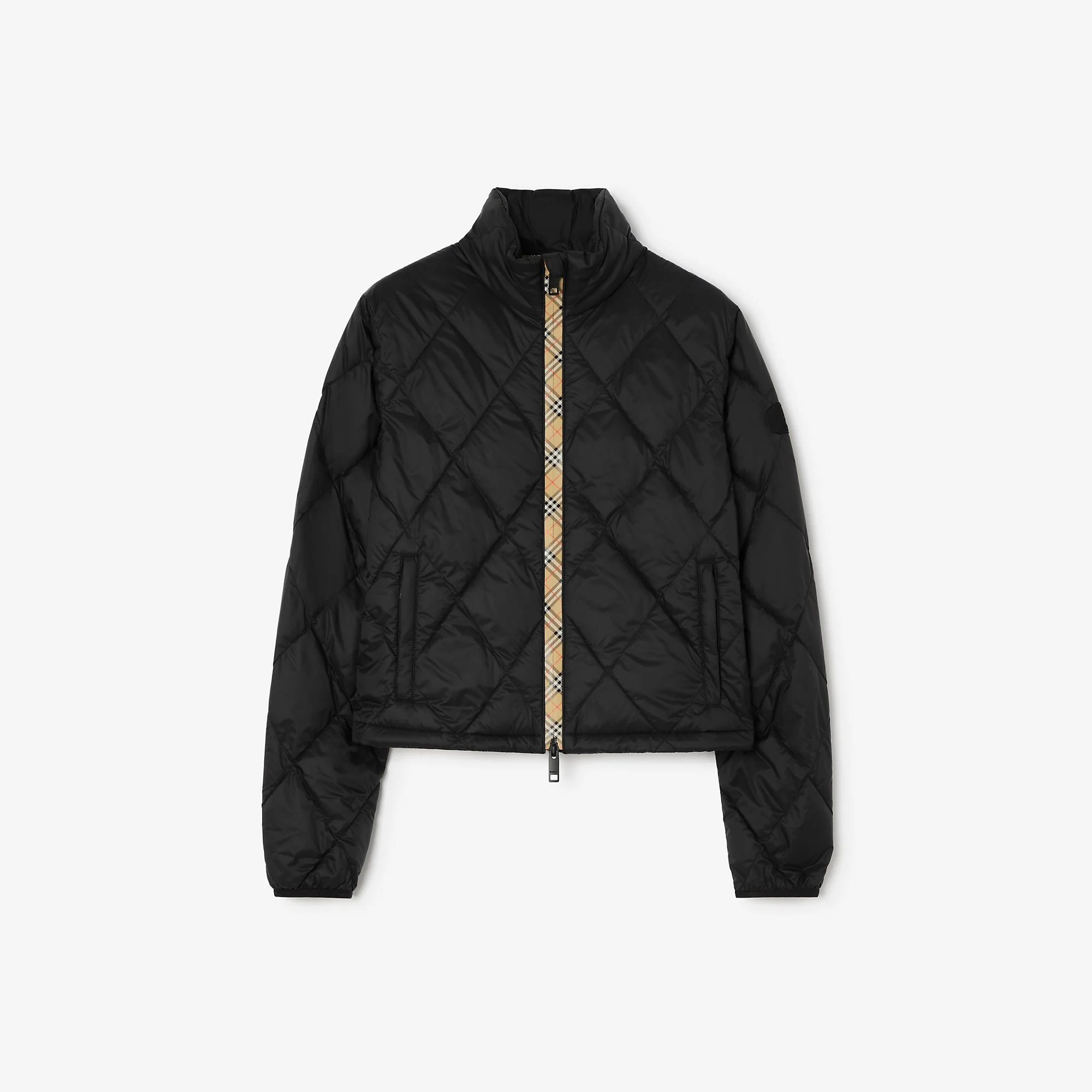 Checker-tape Quilted Nylon Bramford Jacket - 1