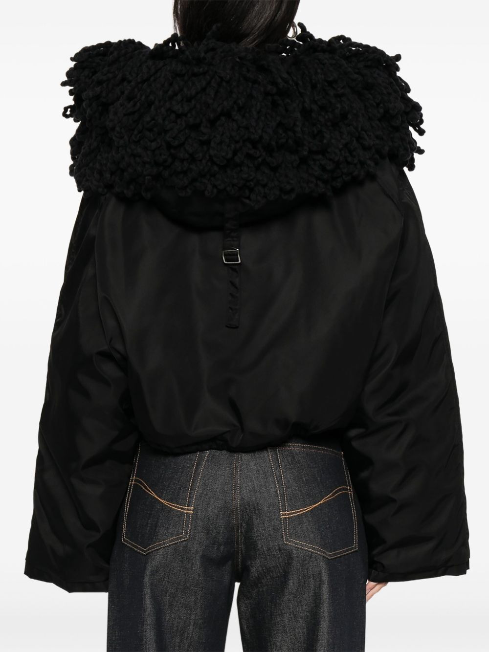 quilted shell jacket - 4
