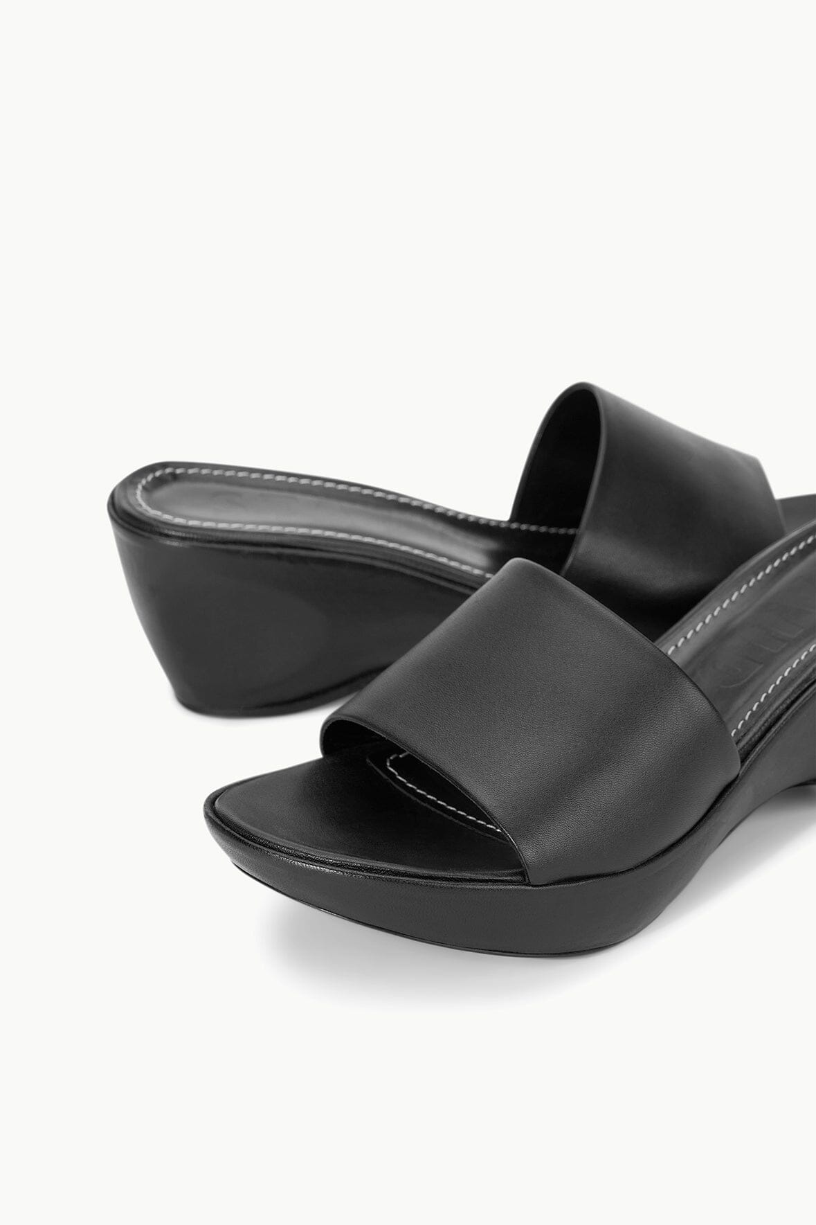STAUD GINNY WEDGE BLACK - 8