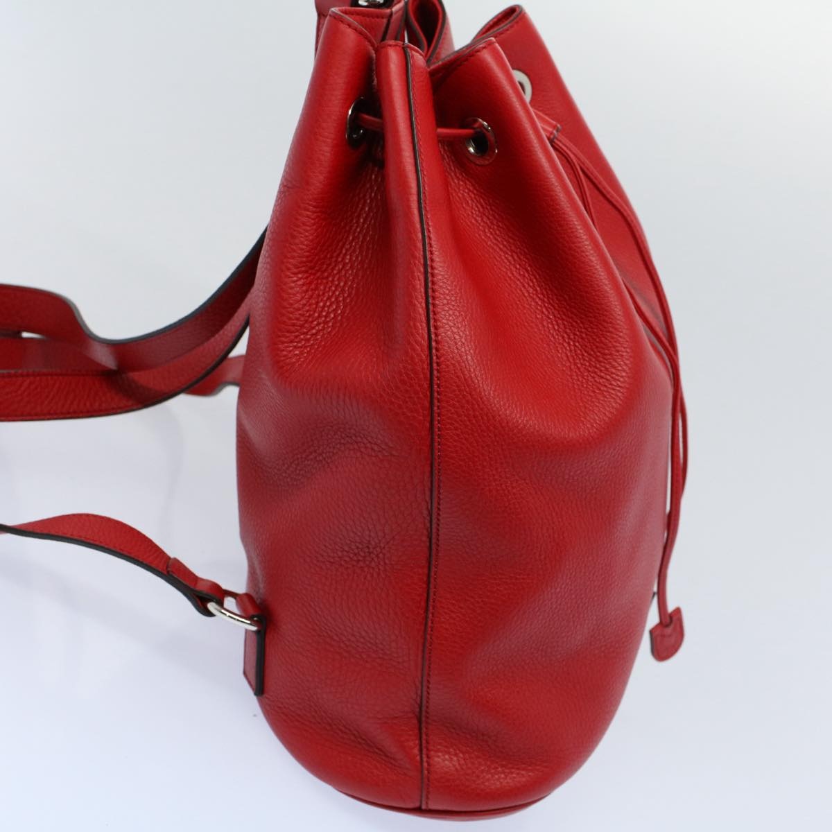 GUCCI Soho Backpack Leather Red - 3