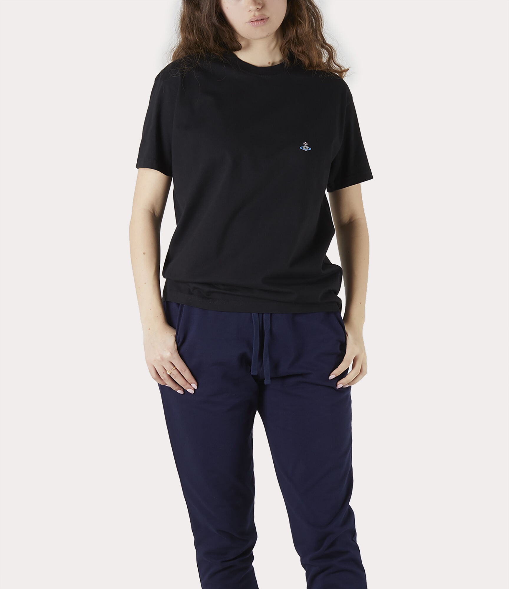 Vivienne Westwood｜ (CLASSIC T-SHIRT MULTICOLOR ORB (3G0 Black Classic Multicolour Orb T-Shirt by Vivienne Westwood