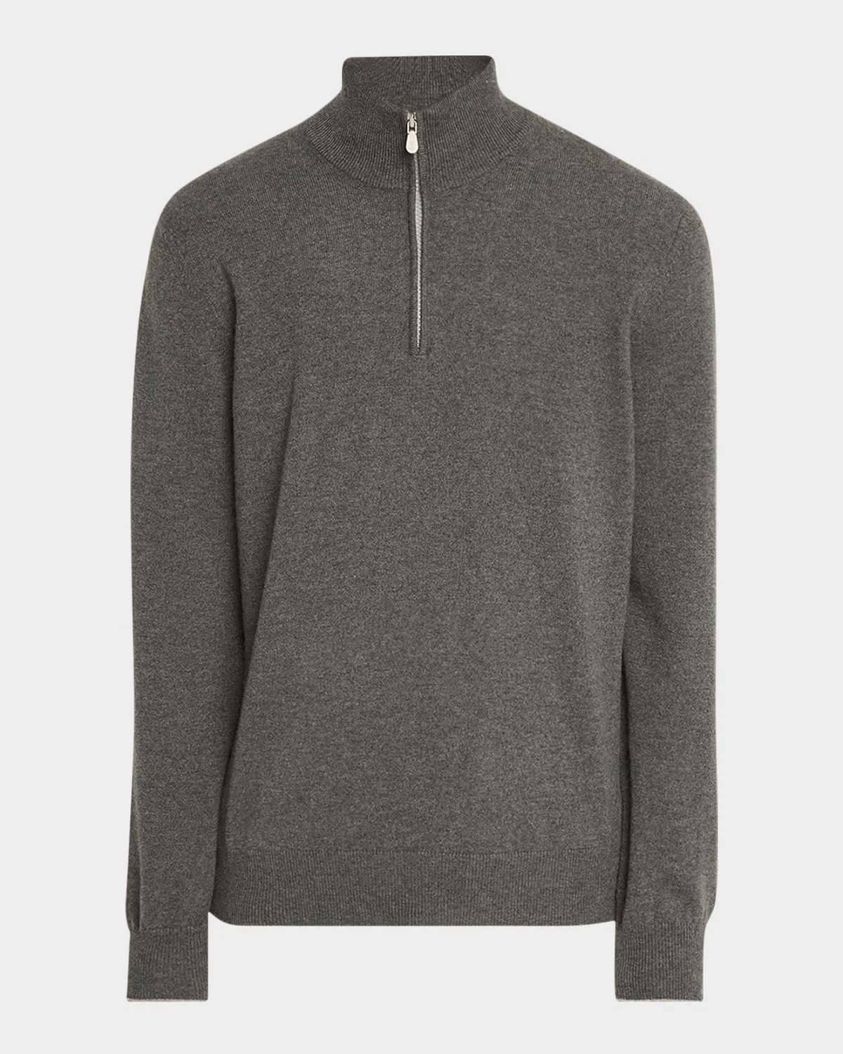 Men's Cashmere Quarter-Zip Sweater - 1