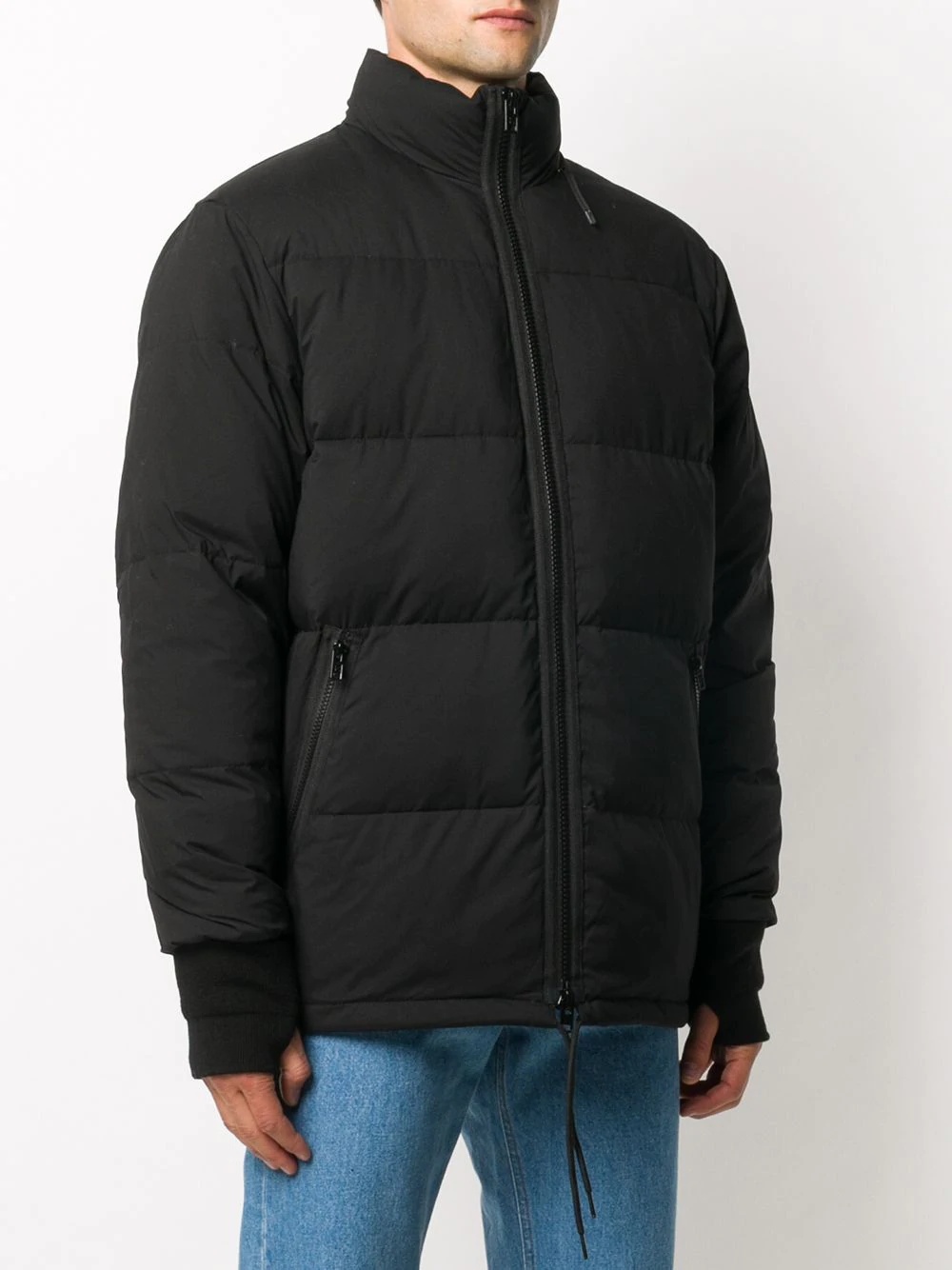 Tiger patch puffer jacket - 3