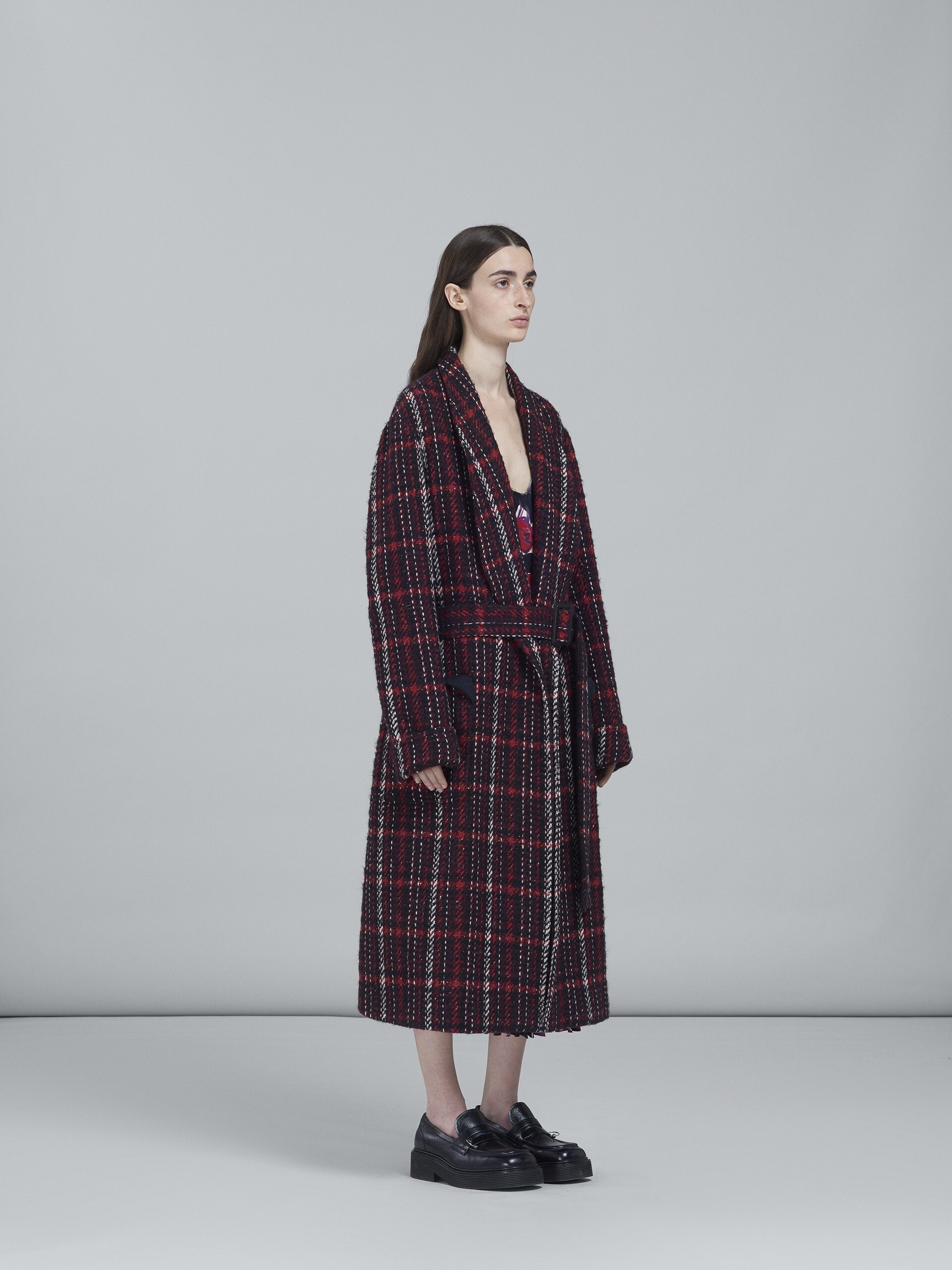 SPECKLED TWEED COAT - 6