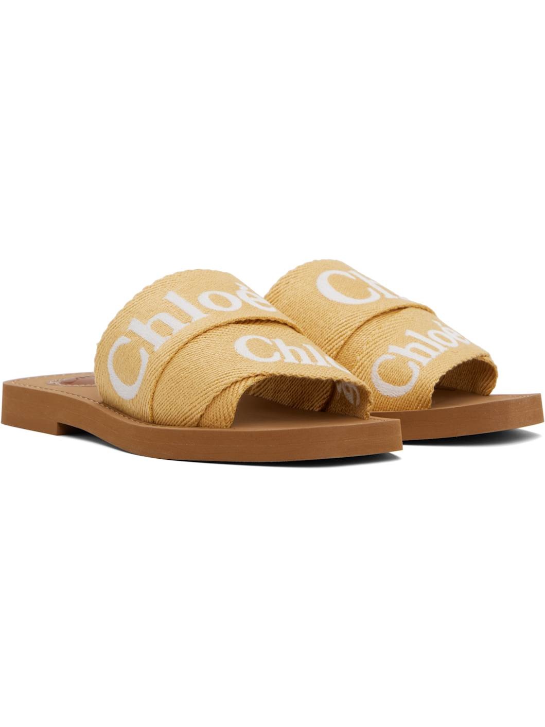 Yellow Woody Sandals - 4