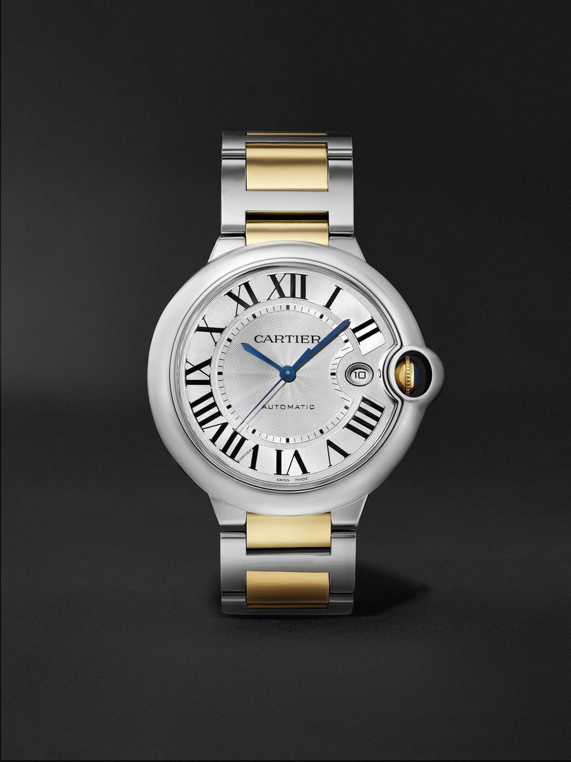 Ballon Bleu de Cartier Automatic 42mm Stainless Steel and 18-Karat Gold Watch, Ref. No. CRW2BB0022 1