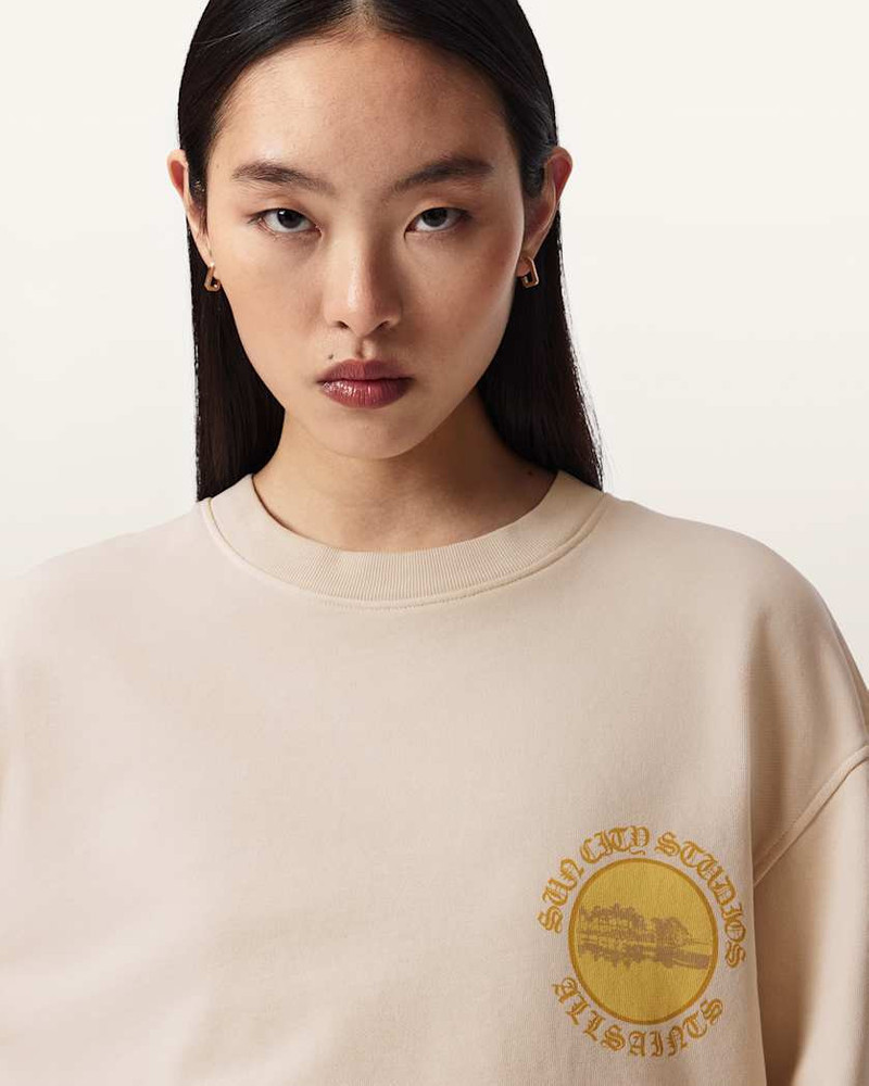 SUN CITY ETTA OVERSIZED COTTON SWEATSHIRT 6