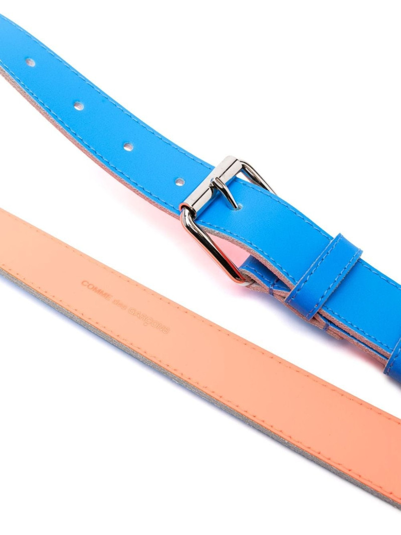 Comme Des Garçons Super Fluo leather belt outlook