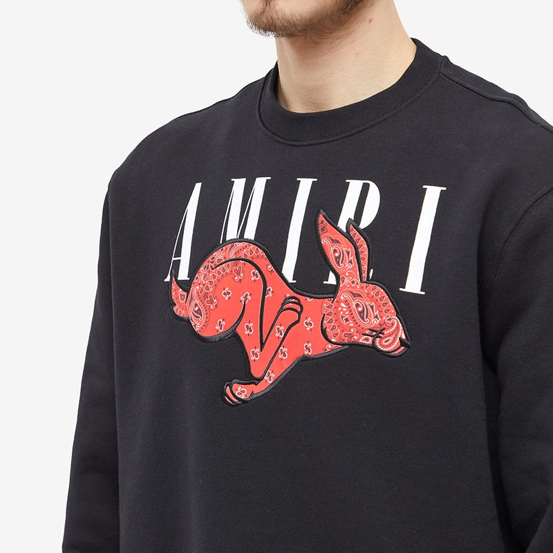 AMIRI AMIRI CNY Rabbit Logo Crew Sweat outlook
