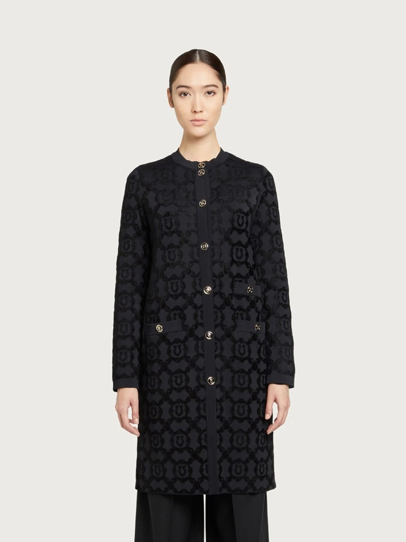 FERRAGAMO GANCIO GALORE COAT outlook