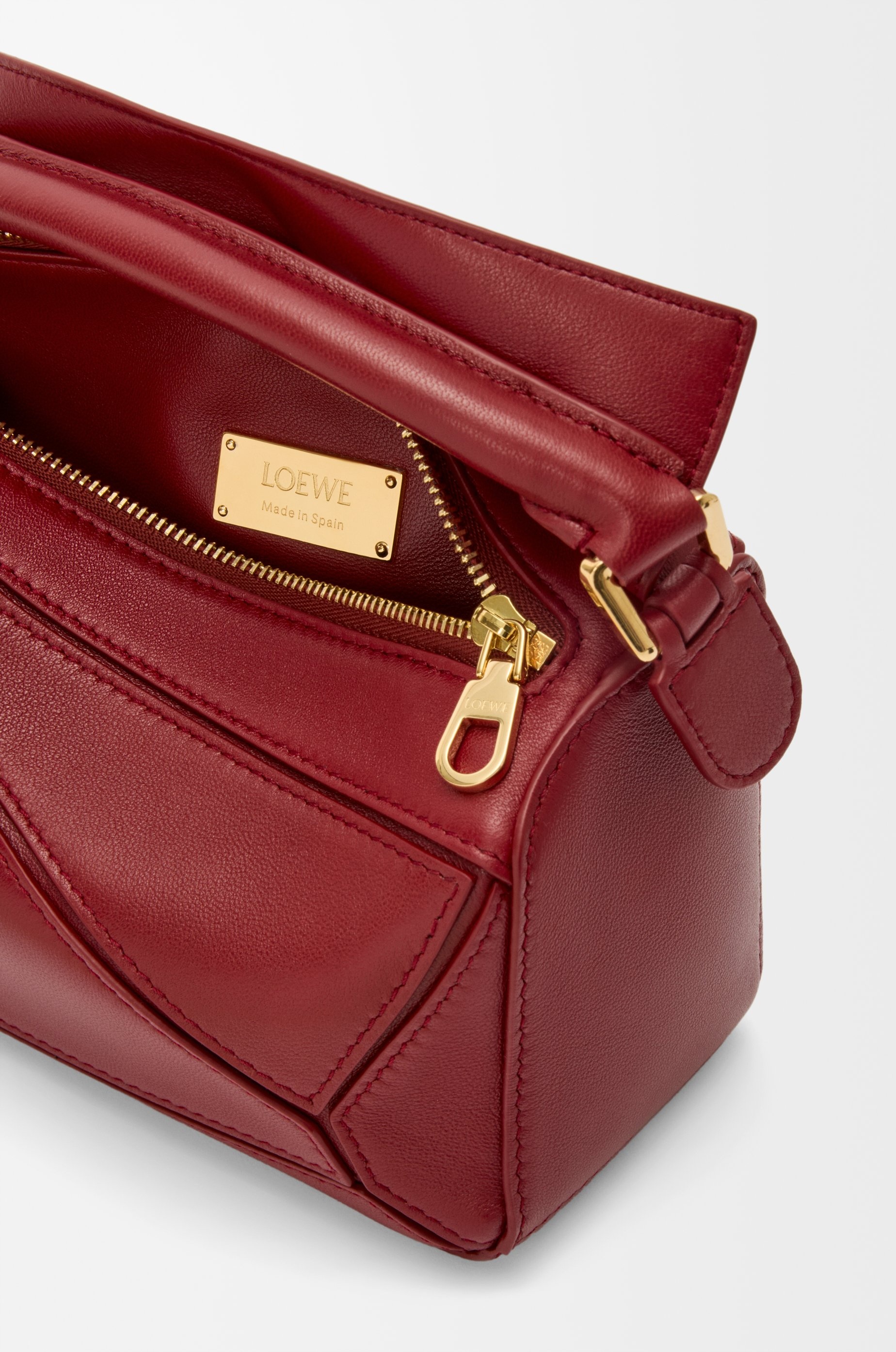 Mini Featherlight Puzzle bag in nappa lambskin - 10