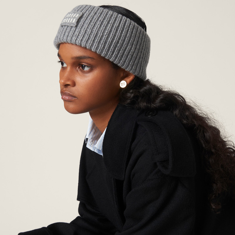 Miu Miu Cashmere headband outlook