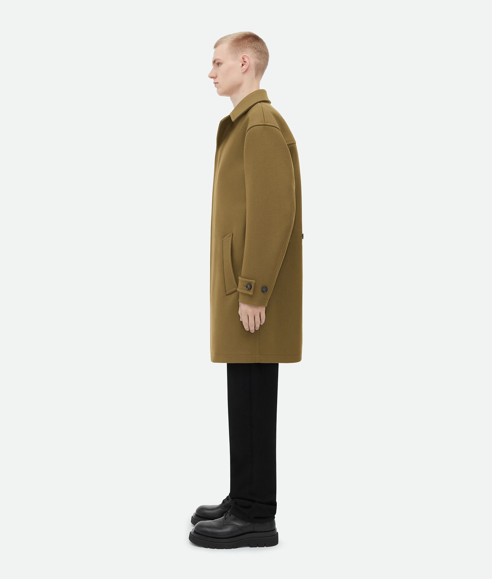 felted wool coat - 2