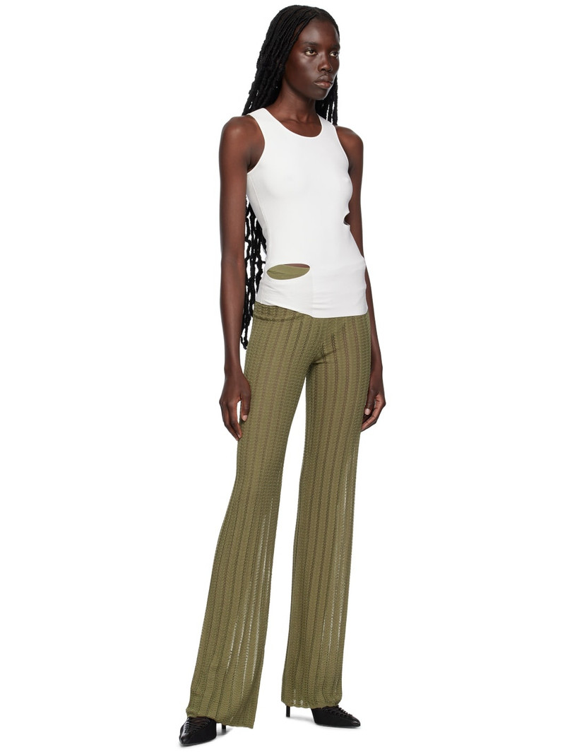 Dion Lee 카키 Snakeskin 뚱 베어 outlook