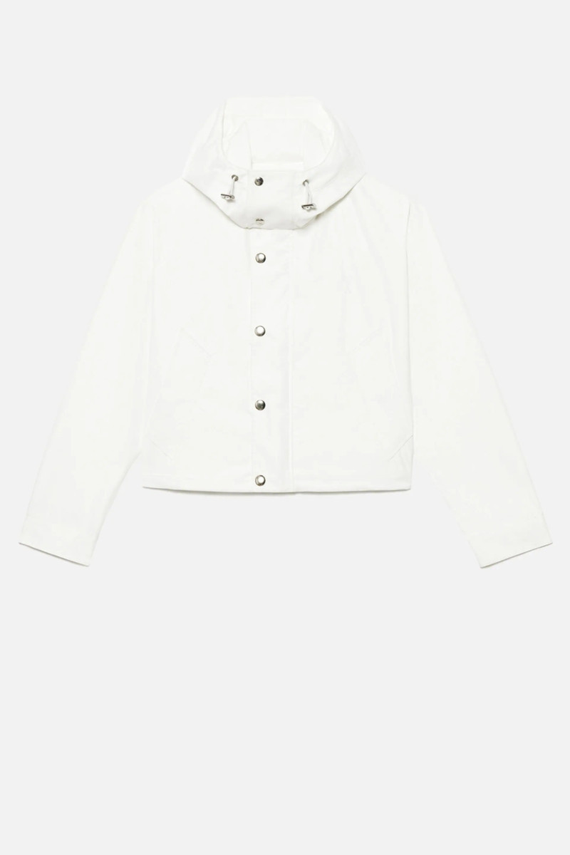 Hooded Coach Jacket With Ami De Cœur Patch 7