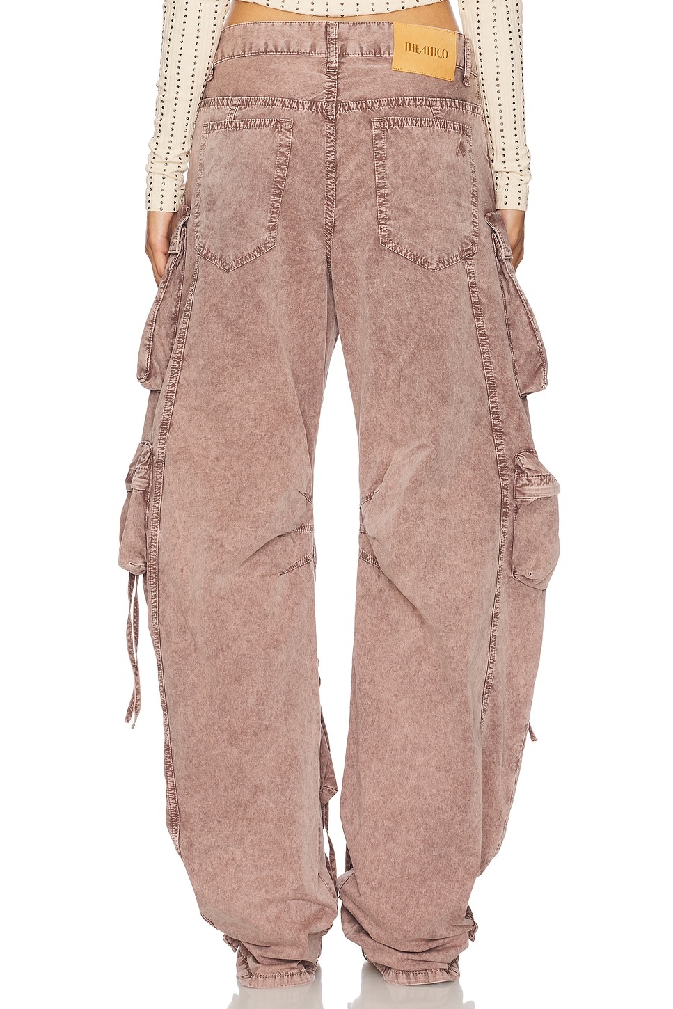 Wide Leg Cargo Pant - 4