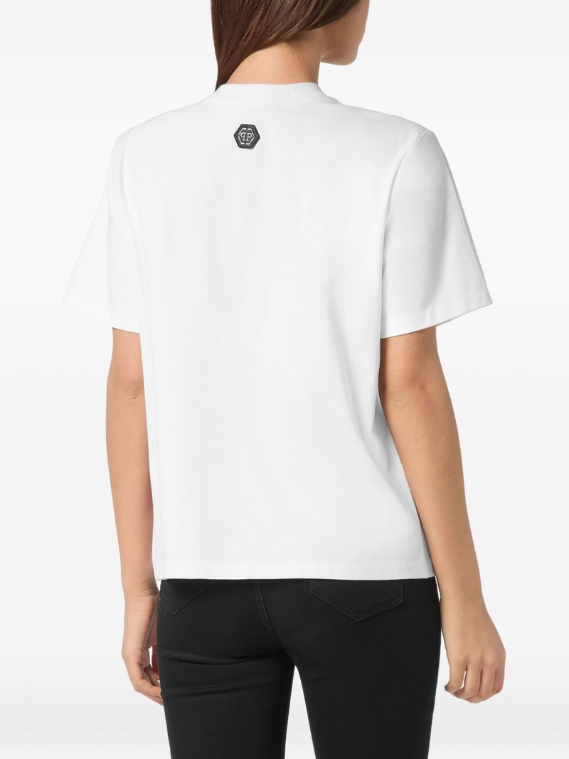 crystal-embellished T-Shirt 4