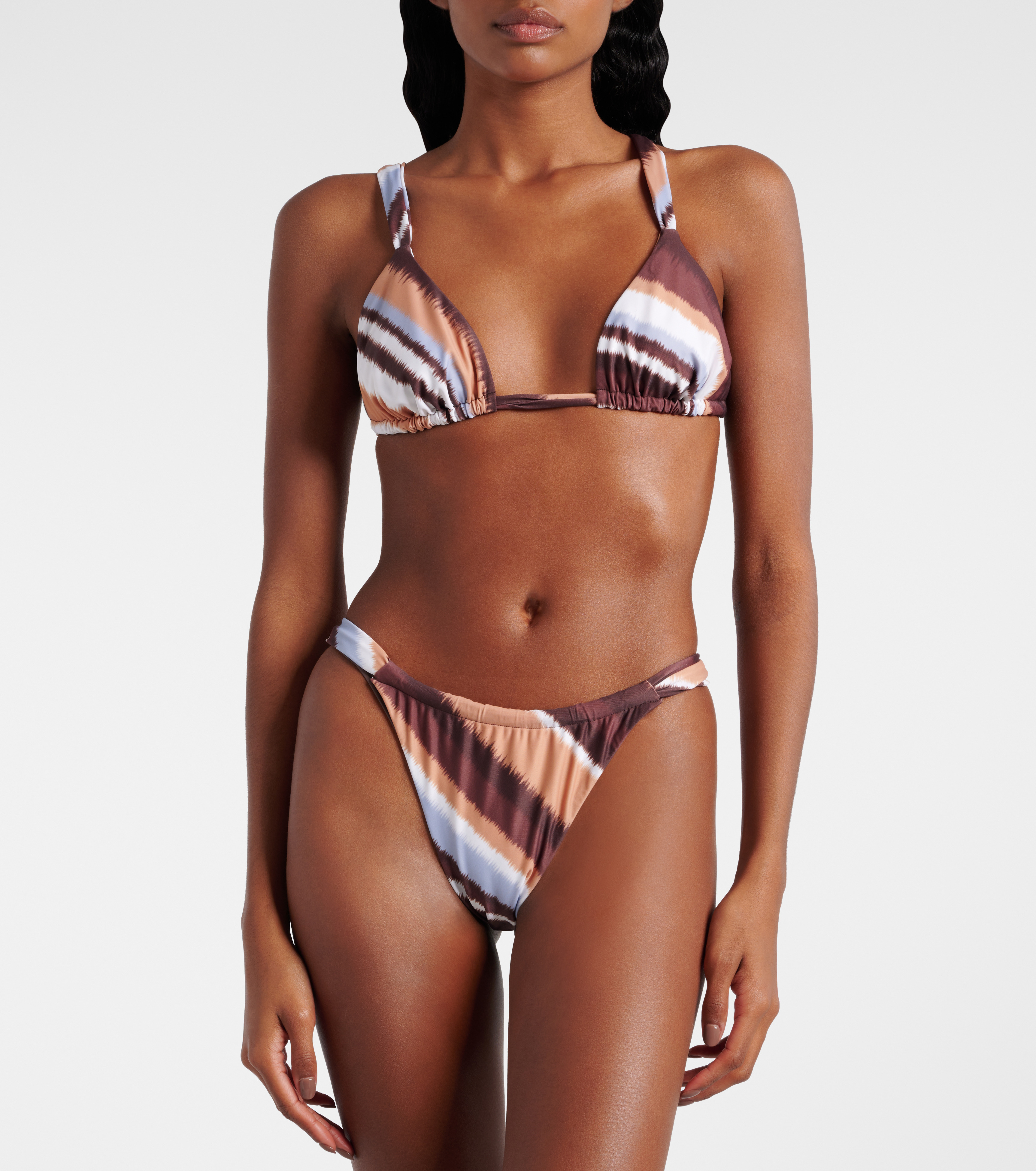 Mary striped bikini top - 2